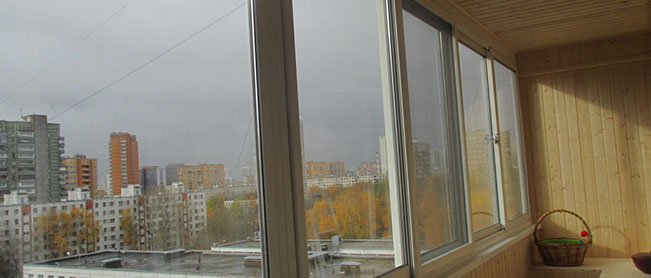 Полутёплое остекление лоджий